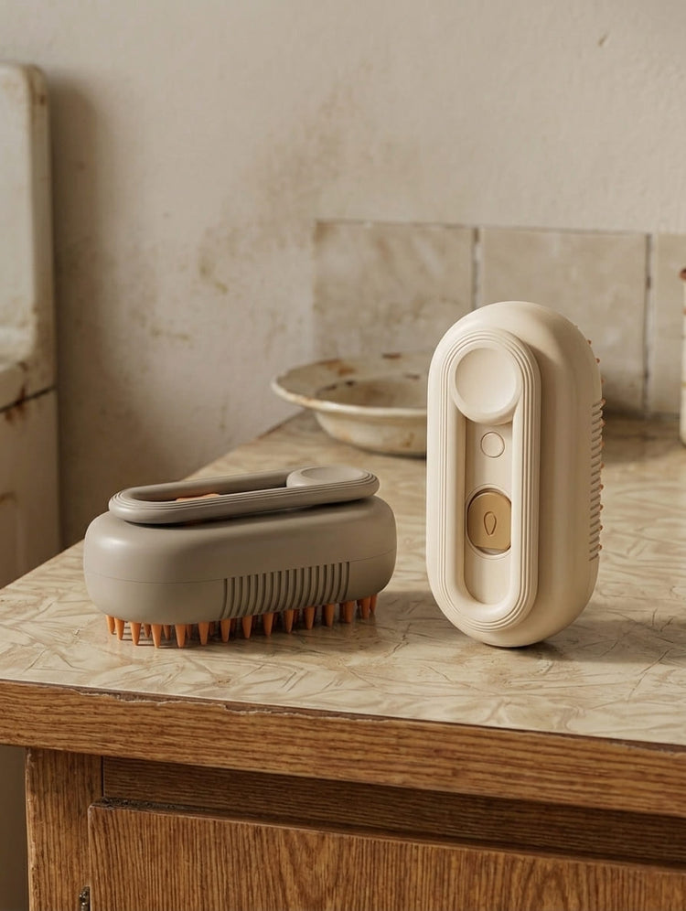 HydroBrush Glovv - Guante cepillo para gatos con spray de hidratación | Noruli
